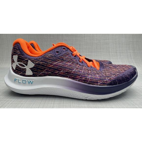 Under Armour Flow Velociti Wind 2 3025652-501 Tax Purple Orange Blast Size 8.5 main image 6